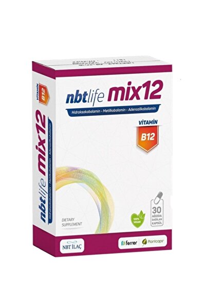 Nbt İlaç Nbtlife Mix12 30 كبسولة