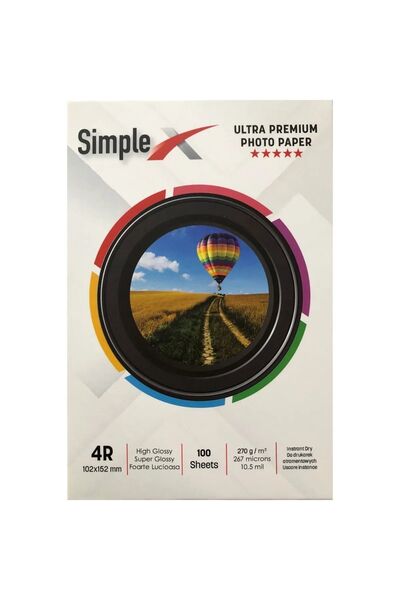 starprint Συμβατό με Epson 10x15 Glossy Glossy 270gr 100 Pack Φωτογραφικό Χαρ...