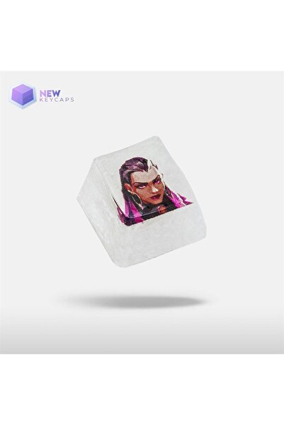 New Keycaps Valorant Reyna Esc Mekanik Klavye Tuşu Artisan Keycaps