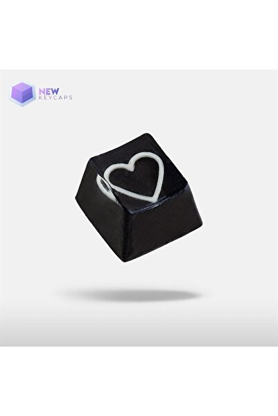 New Keycaps Kalp Siyah Esc Mekanik Klavye Tuşu Artisan Keycaps