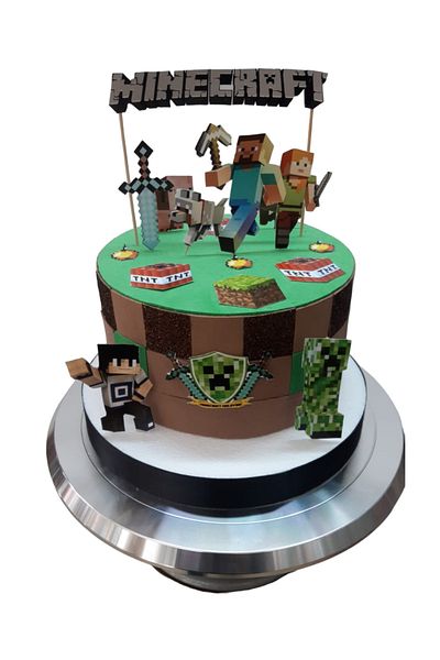 bizdenpastacılık Mycraft Maket Cake Mycraft Concept Cake