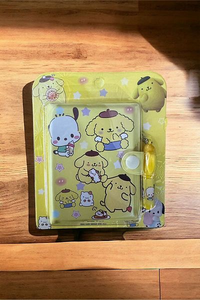 Kromi CANDY STRIPED NOTEBOOK WITH PEN SIZE 10X8