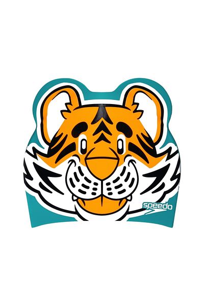 SPEEDO بونيه للأطفال بعمر 2-6 سنوات (النمر)