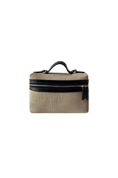 WEWENA AWENASA Women's Straw Look Leather Small Handle Shoulder Crossbody Bag - New Season Trend