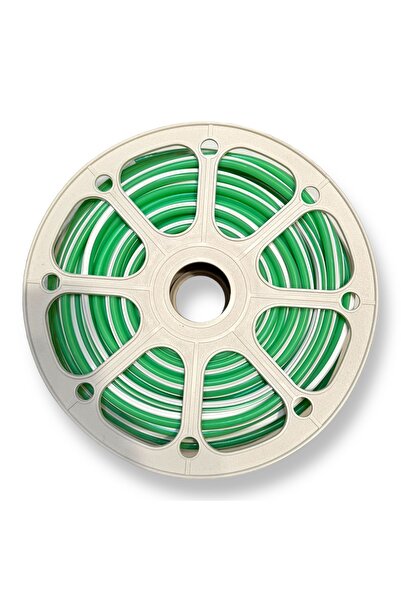 Led 2.Nesil Neon LED (Yeşil) 5mt. Ayrı 6mm difüzör silikon şeritler kapağı tü...