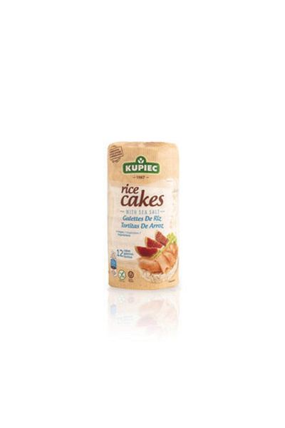 kraker Kupiec Rice Puddle with Sea Salt - 120 g (10 Pieces)