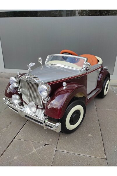 KNT ROLLS Rolls Royce 12 V 4x4 Klasik Model Akülü Araba Ceptel