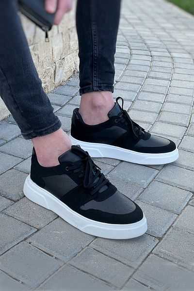 BENGAL Paul Lucca Men's Casual Black Sneakers