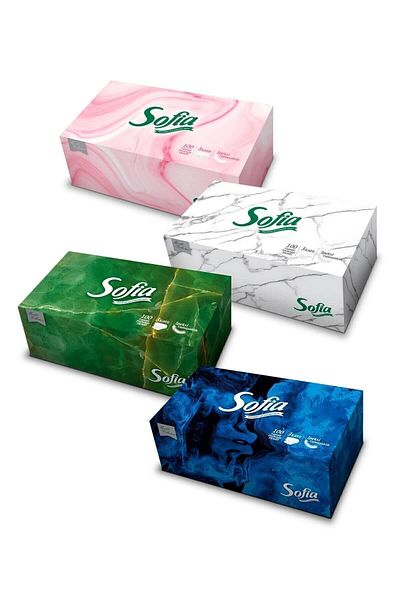Sofia 4x100 Box Wipes