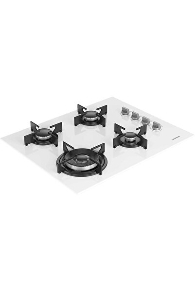 Grundig GIGL 622410 W Woklu Ankastre Cam Ocak Beyaz