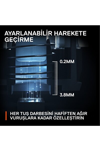 SteelSeries Apex Pro Tkl Mekanik Oyun Klavyesi (2023) - Ingilizce Q