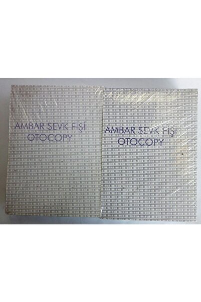 DEFTERSAN Chitanță de expediere Ambar 4 Nüsha 6 bucăți