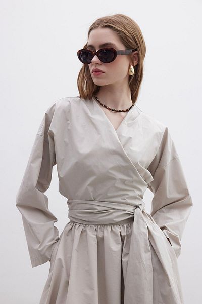 Manuka Cămașă PREMIUM STILE KIMONO STONE