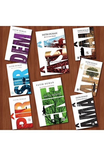 Nesil Yayınları Dem&Ene&Pir&Sır&Ama&Lal&Ahi&Asa Fatih Duman 8 Kitaplık Set