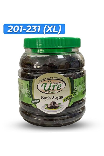 İbrahim Üre Zeytincilik Mega Sofralık Siyah Zeytin (Xl)