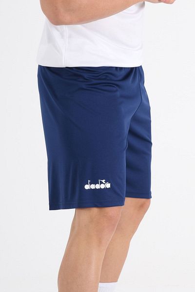 Diadora Navy Blue Plain Training Shorts