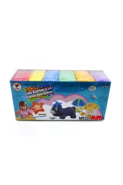 CARIOCA Sparkling Play Dough - 10 Gr, 6 Colors