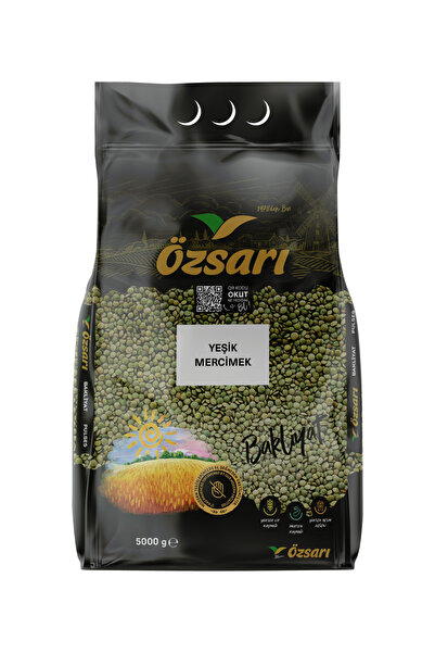 ÖZSARI Yeşil Mercimek 5 Kg