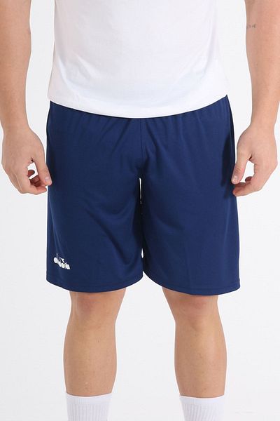 Diadora Navy Blue Plain Training Shorts