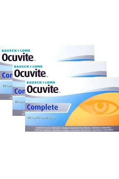 Ocuvite 60 Capsules Complete - For 3 Pieces