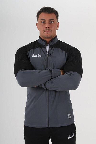 Diadora Camping Tracksuit Single Top Anthracite