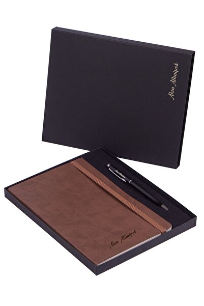 Kitaplı Hediye Diyetisyene Kişiye Özel Ajanda Kalem Seti - Kurumsal Hediye Ku...