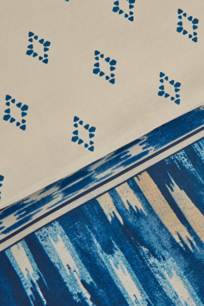 Karaca Home Blue Venos Double Duvet Cover Set