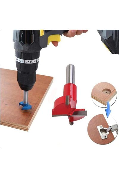 GFB Hinge Drill Blade Wood Drilling Drill Milling Cutter Drill Bit 40 Mm