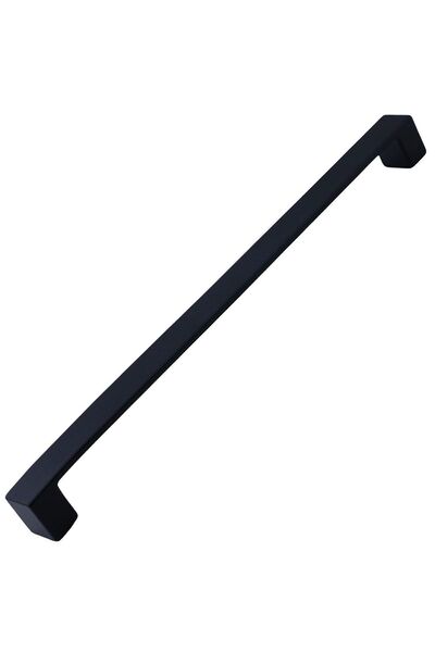Badem10 Bihter Mobilier drept Sertar de bucătărie Dulap dulap Mâner Mâner negru (224 MM-22,4 CM) Mânere metalice