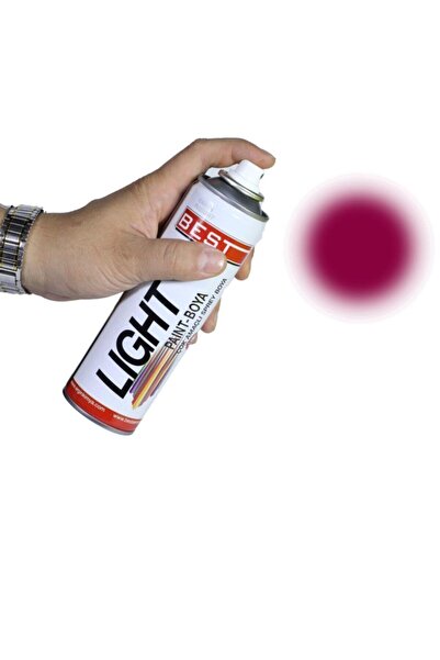 Best Light Vişne Akrilik Takviyeli Sprey Boya 250 Ml