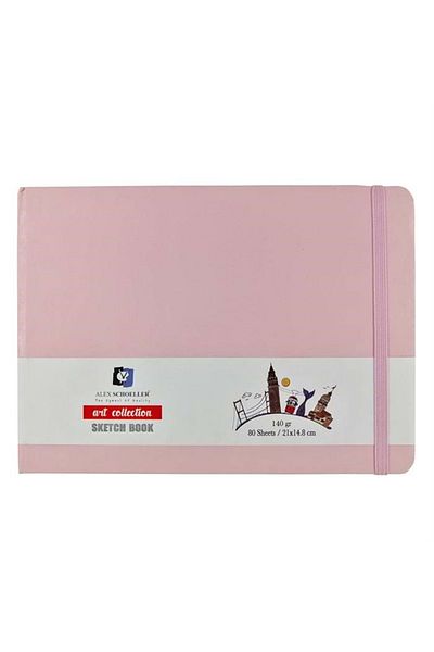 Alex Schoeller Sketch Book 21X14.8 cm 140 Gr Horizontal Pink Alx-9550