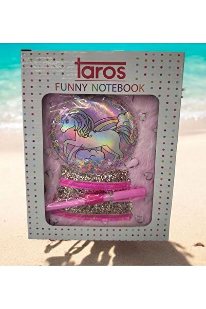 cosmic kırtasiye SÜSLÜ UNİCORN DEFTER + KALEM