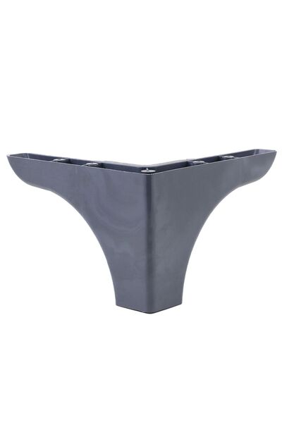 Badem10 Mobilya 10 Cm Ayak Antrasit Dolap Baza Koltuk Kanepe Yükseltici Sehpa...