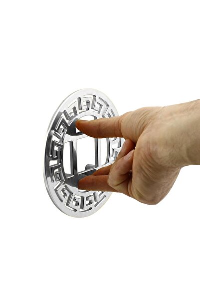 Badem10 Versace Kulp Меблі - Кухонні шухляди та шафи з кришками, пластикові хромовані ручки