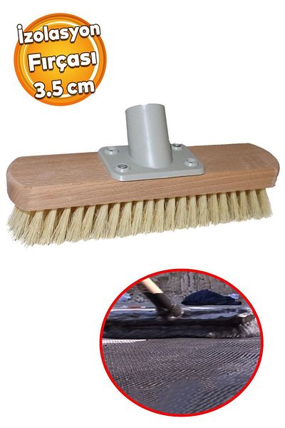 Badem10 Doğuş Isolation Brush 3.5 Cm Roof Curtain Concrete Floor Construction Basic cold Riding Isolation 11006