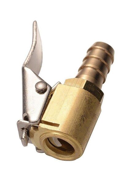 Badem10 Sibop Ucu Hava Lastik Şişirme Mandalı M8 Hortum Girişli