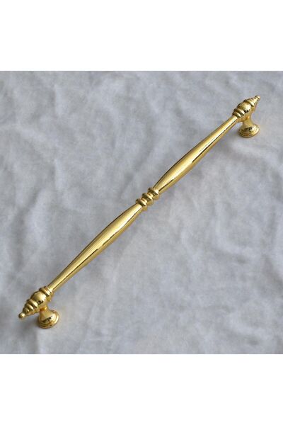 Badem10 Sertar de bucătărie din metal auriu de lux de 224 mm