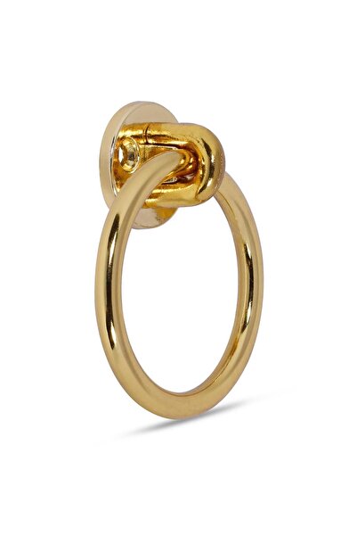 Badem10 Pendulum Cabinet Cabinet Handle Handles Handle Gold Metal Ring Handle (4 Pcs) Furniture Kitchen Drawer