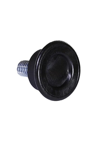 Badem10 Bingo Rotil Ayakları M8 Civatalı 25 Mm Siyah Profil Ayağı 2.5 Cm (10 ADET)