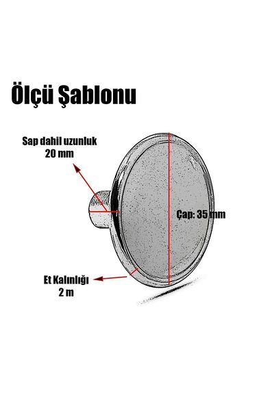Badem10 Mobilier - Art Button Circle Handle Dulap sertar de bucătărie, Mâner Mâner Metal, NEGRU MAT