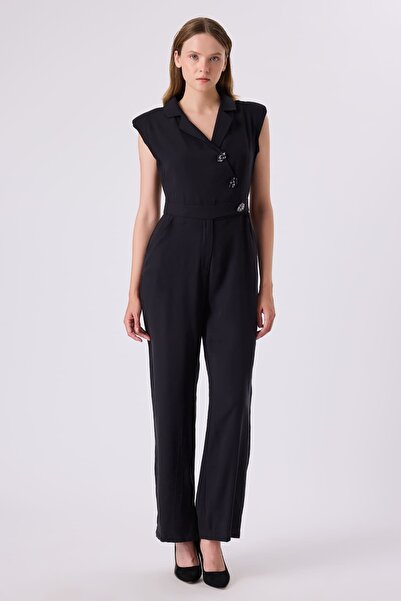 FEVER Kruvaze yakalı tulum