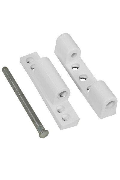 Badem10 Pvc Pimapen Pencere Kapı Menteşesi Metal 90 Mm Beyaz (5 ADET)