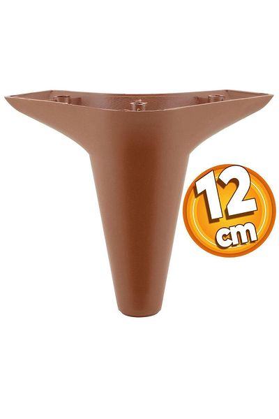 Badem10 Mobilier maro de lux Aspen - canapea, fotoliu, unitate TV, ridicare de bază, picioare de 12 cm