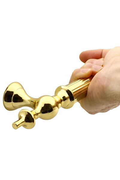 Badem10 Cukurca Sliding Door Pull Handle Handle Handle Steel External Door Handle Handle Goal Gold 60 Cm