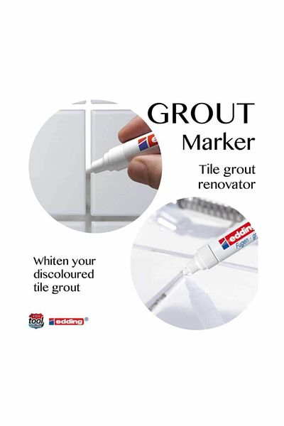 Edding 8200 tile joint marker white