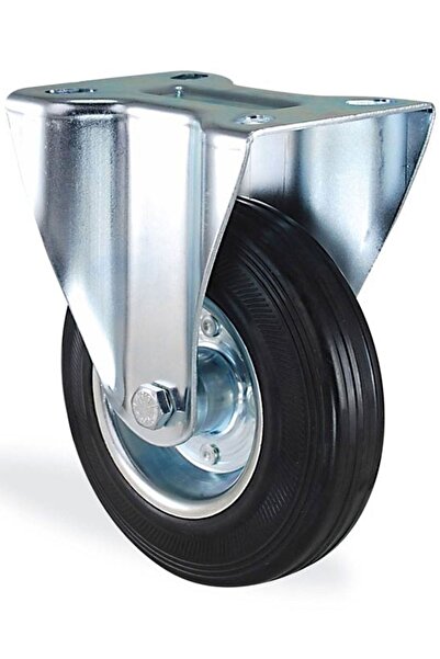 Badem10 Kama Tablalı 125x37,5 Teker Poliamid Burçlu Ağır Yük Tekeri