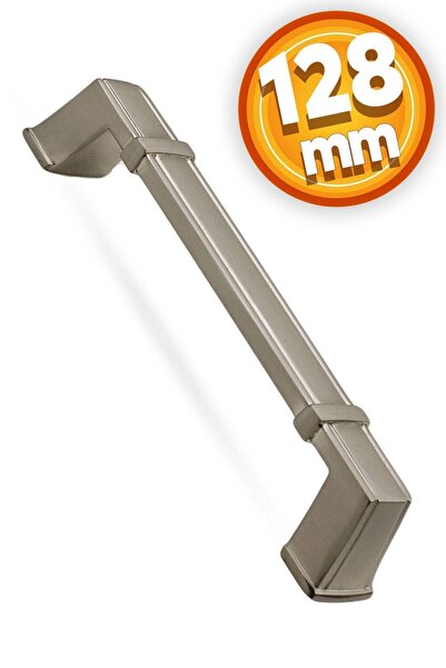 Badem10 Mânere din metal inox (128 MM-12,8 CM) Mânere pentru uși dulapuri de mobilier