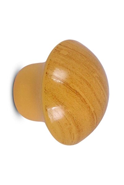 Badem10 10 τμχ Έπιπλα με κουμπιά μανιταριών από μέταλλο εξωτερικού χώρου οξιάς - Λαβές ντουλαπιών συρταριών κουζίνας