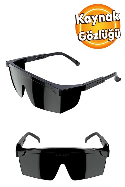 Badem10 Iş Güvenlik Güvenliği Kaynakçı Gözlüğü Kulak Ayarlı Koruyucu Gözlük S...