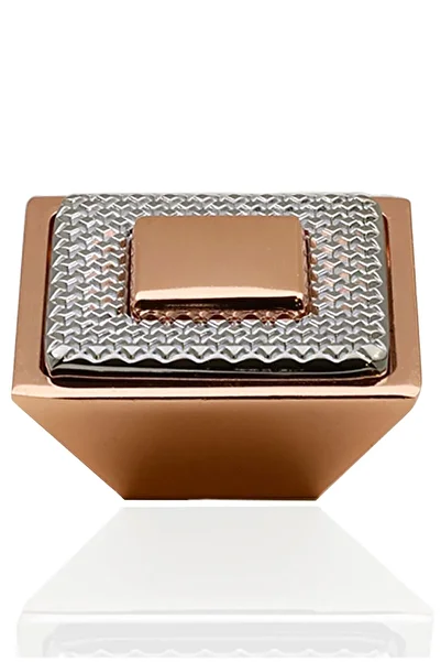 Badem10 Button Furniture Kitchen Drawer Cabinet Cabinet Lid Cover Handle Handle Metal Handles Copper Chrome 16 mm